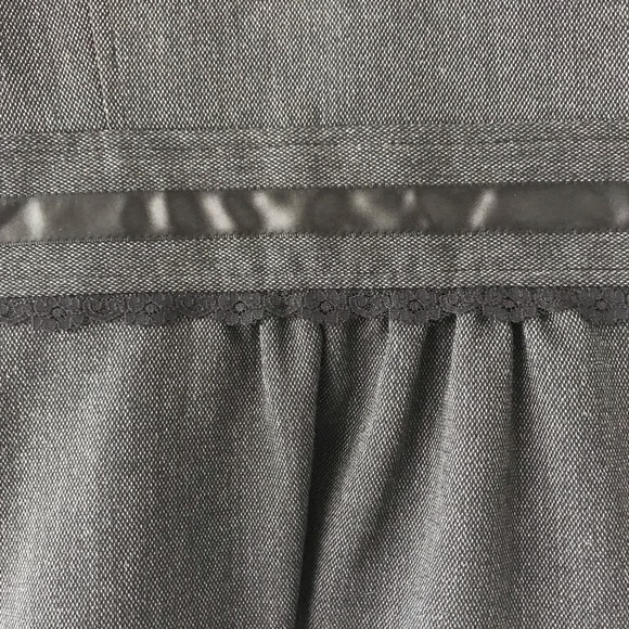 BOSS LADY! 2 Pieces for 1 price Stooshy Dark Gray Blazer With Pencil Skirt - Picture 8 of 16